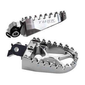 Tusk Hard Mount Foot Peg Conversion Kit with Billet Race Foot Pegs