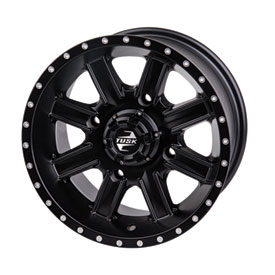 4/110 Tusk Cascade Wheel 12x7 5.0 + 2.0 Matte Black