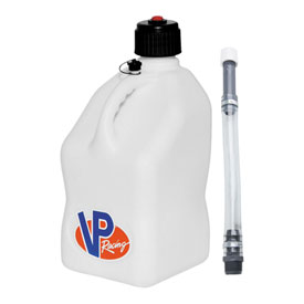 VP Racing Square Utility Jug with Deluxe Jug Tube
