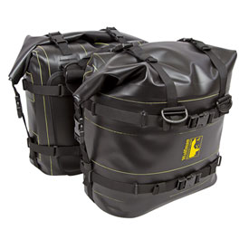 Wolfman Waterproof Rocky Mountain Saddle Bags  Black