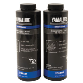 Yamalube Biodegradable Foam Air Filter Oil & Cleaner Kit