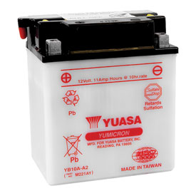 YUASA Standard Battery without Acid YB10AA2