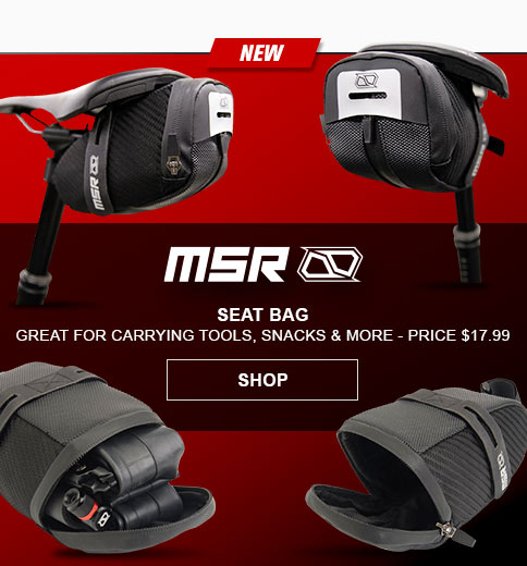 NEW - MSR Seat Bag - Perfect for carrying tools, snacks and more... - SHOP