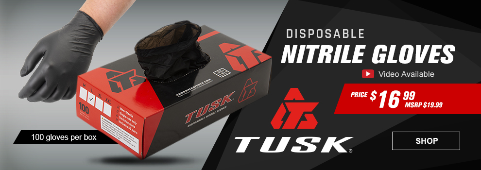 Tusk Disposable Nitrile Gloves