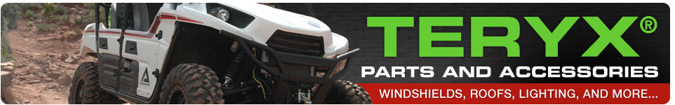 Teryx parts and accessories - Windshields, roofs, lighting, and more...