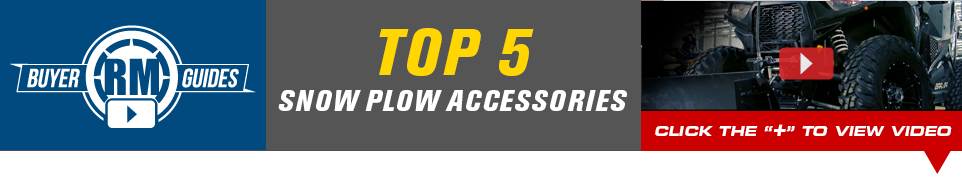 Top 5 snow plow accessories - Click below to view video