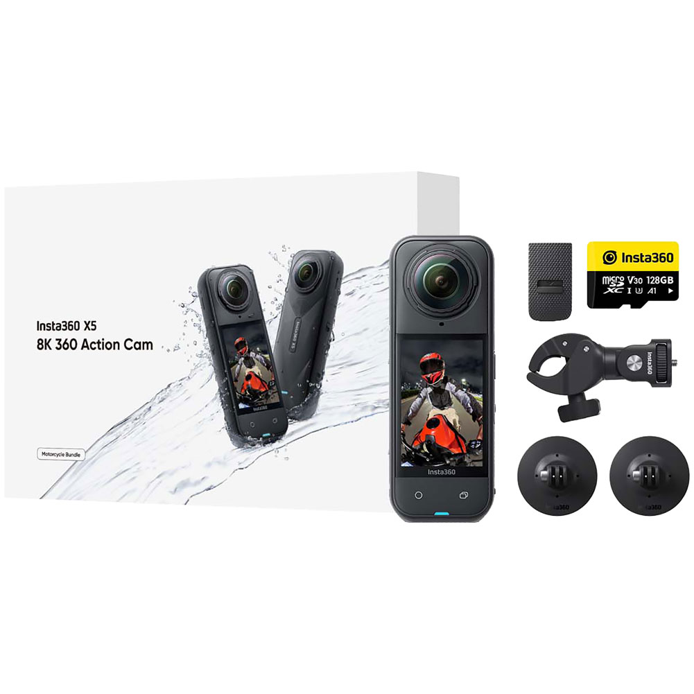 Insta360 X5 Motorcycle Bundle