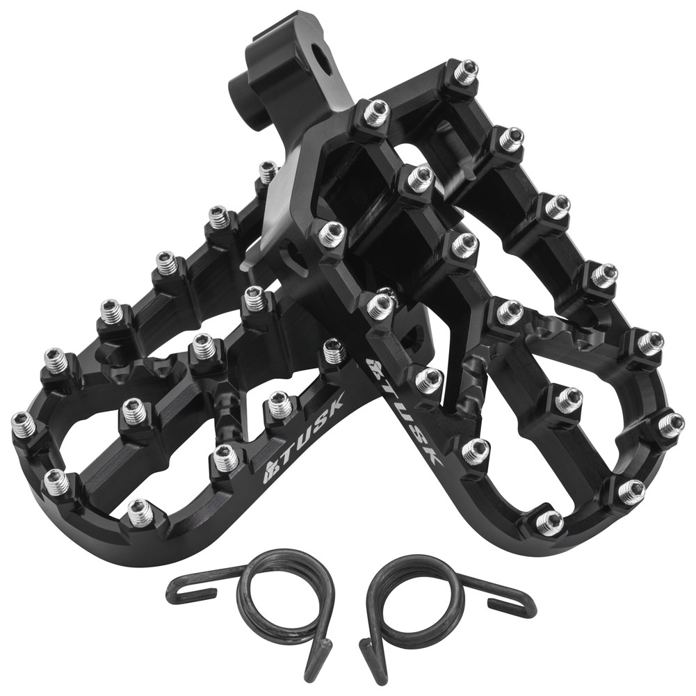 Tusk Edge Billet Adventure Foot Pegs