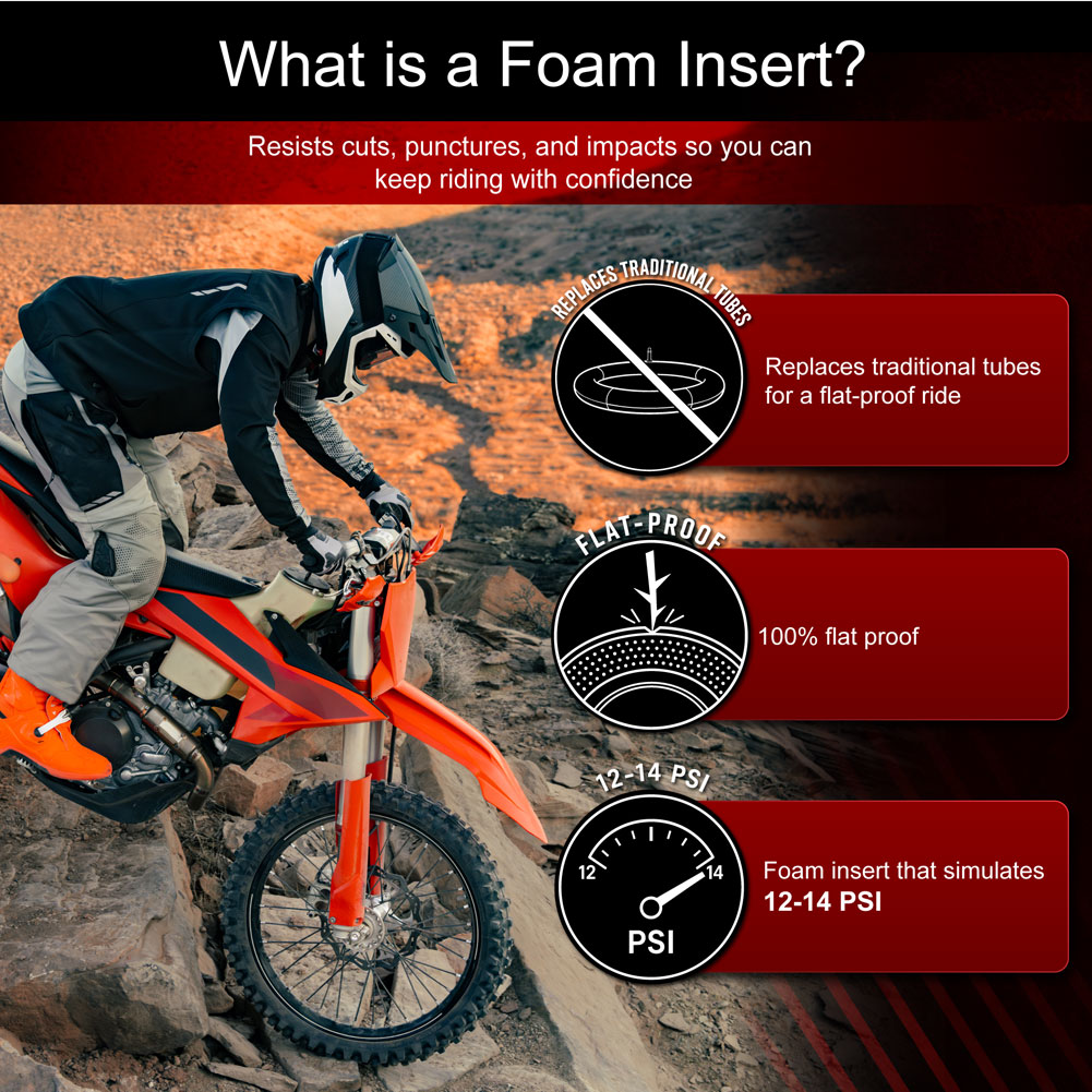 Resists cuts, puncturesm and impacts so you can keep riding with confidence