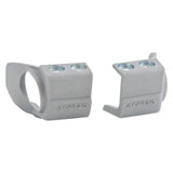 Acerbis Fork Shoe Protectors Silver