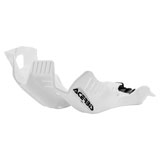 Acerbis Plastic Offroad Skid Plate with Linkage Guard White/Black