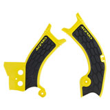 Acerbis X-Grip Frame Guards Yellow/Black