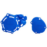 Acerbis X-Power Crankcase and Ignition/Clutch Cover Kit YZ Blue