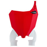 Acerbis Raptor Front Number Plate Red/White