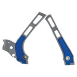 Acerbis X-Grip Frame Guards Silver/Blue