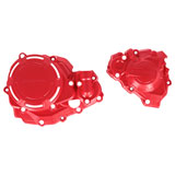 Acerbis X-Power Crankcase and Ignition/Clutch Cover Kit Red