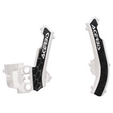 Acerbis X-Grip Frame Guards White/Black