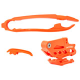 Acerbis Chain Guide and Slider Kit Orange