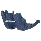 Acerbis Plastic Offroad Skid Plate with Linkage Guard Blue
