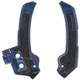 Acerbis X-Grip Frame Guards Blue/Black