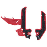 Acerbis X-Grip Frame Guards Red/Black