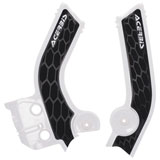 Acerbis X-Grip Frame Guards White/Black