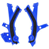 Acerbis X-Grip Frame Guards Blue/Black