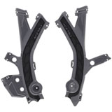 Acerbis X-Grip Frame Guards Grey/Black