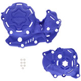Acerbis X-Power Crankcase and Ignition/Clutch Cover Kit Blue