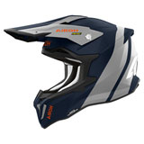 Airoh Strycker Hazard Helmet Matte Blue/Grey