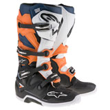 Alpinestars Tech 7 Adult Motocross Boot Black//Silver//White//Gold MX Off-Road Enduro Quad ATV