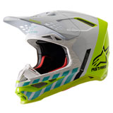 Alpinestars Supertech M8 MIPS LE Anaheim 20 Helmet Flo Yellow/White/Turquoise