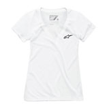 Alpinestars Women's Ageless V-Neck T-Shirt White