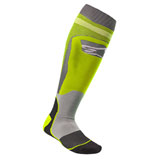 Alpinestars MX Plus-1 Socks Yellow/Grey