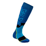 Alpinestars MX Plus-2 Socks Blue/Cyan