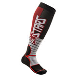 Alpinestars MX Pro Socks Burgundy/Black