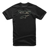 Alpinestars Ride 2.0 Camo T-Shirt Black