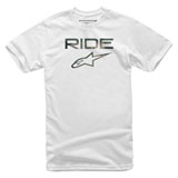 Alpinestars Ride 2.0 Camo T-Shirt White