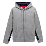 Alpinestars Claim Zip-Up Hooded Sweatshirt Grey Heather