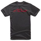 Alpinestars Blaze Classic T-Shirt Black/Red