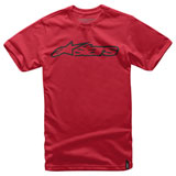 Alpinestars Youth Blaze T-Shirt Red/Black
