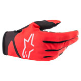 Alpinestars Radar Gloves 2022 Bright Red/Black