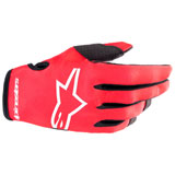 Alpinestars Radar Gloves 2023 Mars Red/White