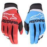 Alpinestars Radar Gloves Red Matte/Blue Neon
