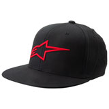 Alpinestars Ageless Flat Flex Fit Hat Black/Red