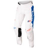 Alpinestars Racer Compass Pant Off White/Red Fluo/Blue