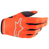 Alpinestars Youth Radar Gloves Hot Orange/Black