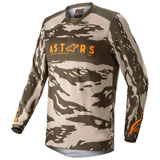 Alpinestars Youth Racer Tactical Jersey Military Sand Camo/Tangerine