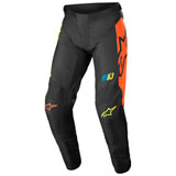 Alpinestars Youth Racer Compass Pants Black/Yellow Fluo/Coral