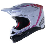 Alpinestars Supertech M10 LE Daytona MIPS Helmet Grey/Orange Fluo/Rhodamine